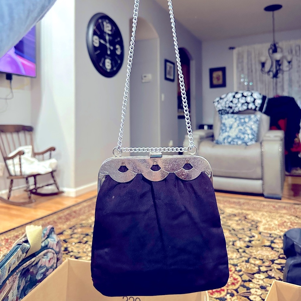 Vintage mini black bag